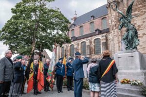 Herdenkingsplechtigheid einde Wereldoorlog II op 12 mei