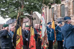 Herdenkingsplechtigheid einde Wereldoorlog II op 12 mei