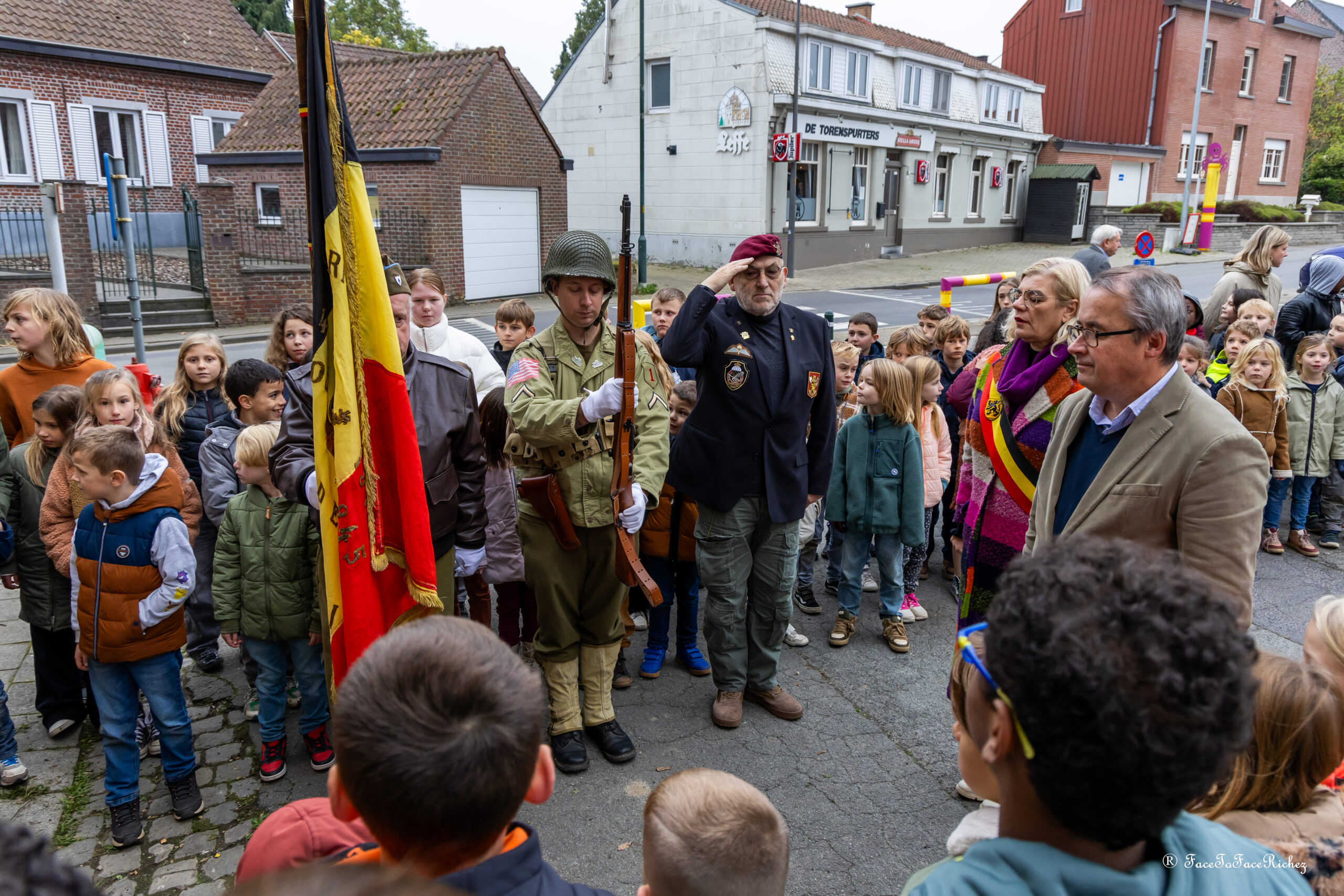 Herdenkingsmoment einde WOI BSB De oogappel