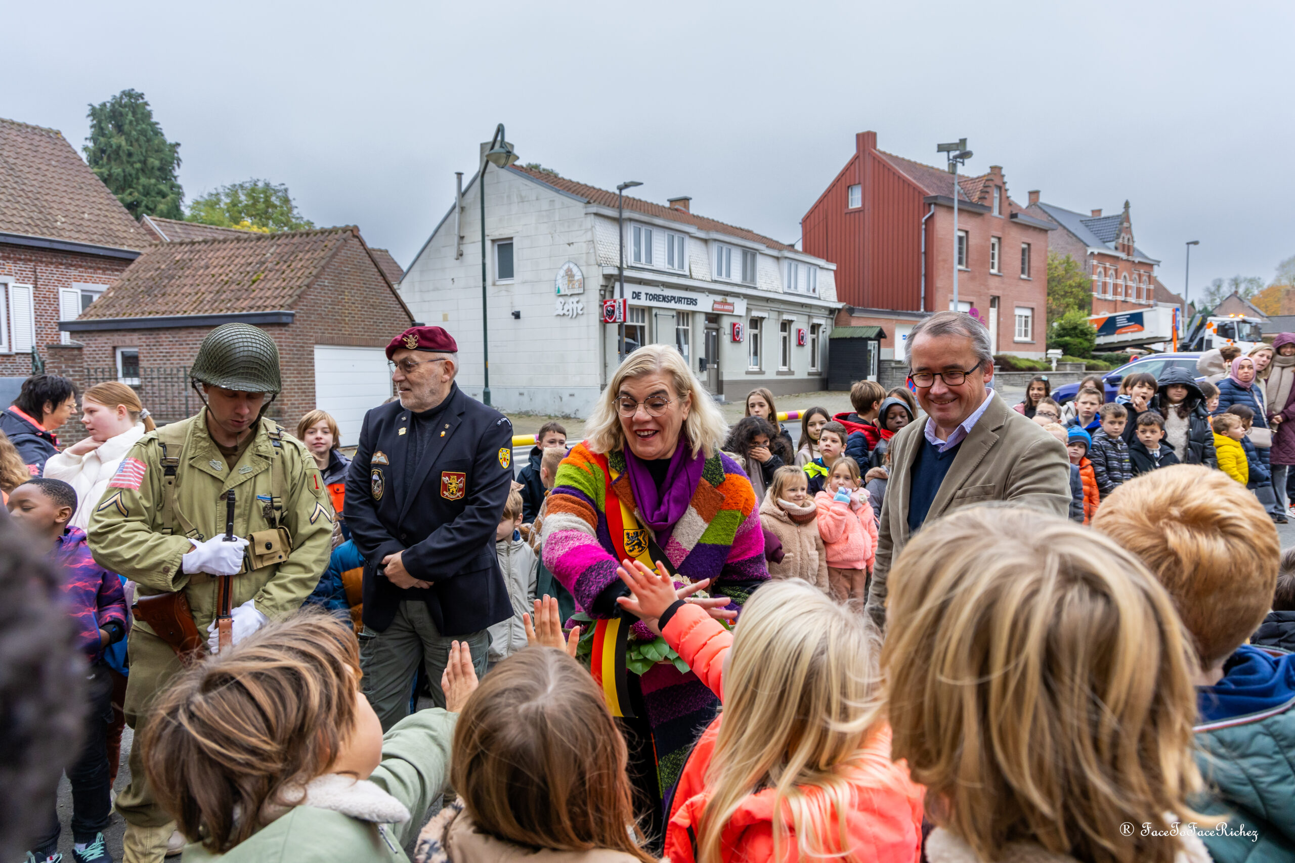 Herdenkingsmoment einde WOI BSB De oogappel