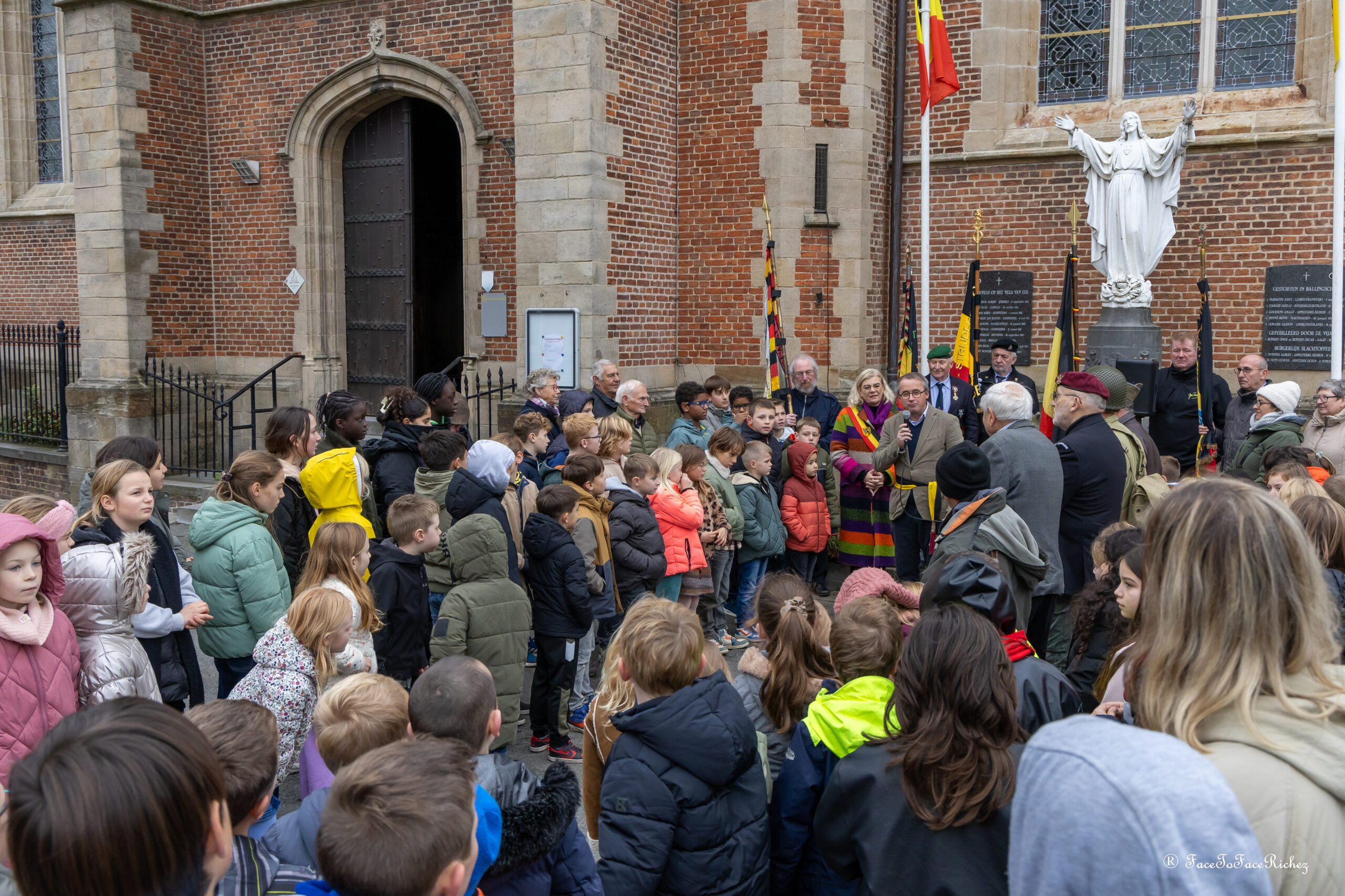 Herdenkingsmoment einde WOI BSB De oogappel