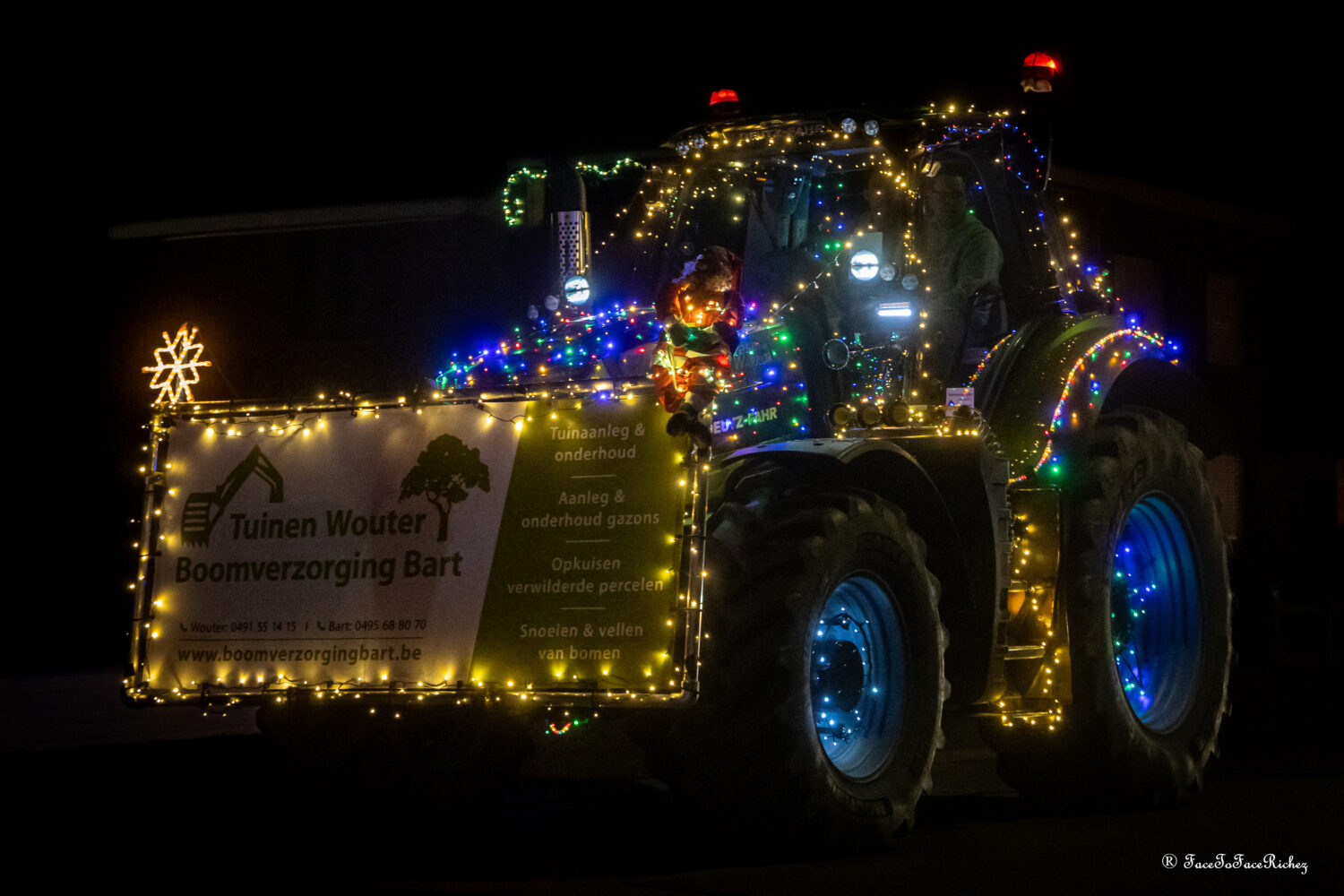 Ninove Wintert – Tractorlichtjesstoet