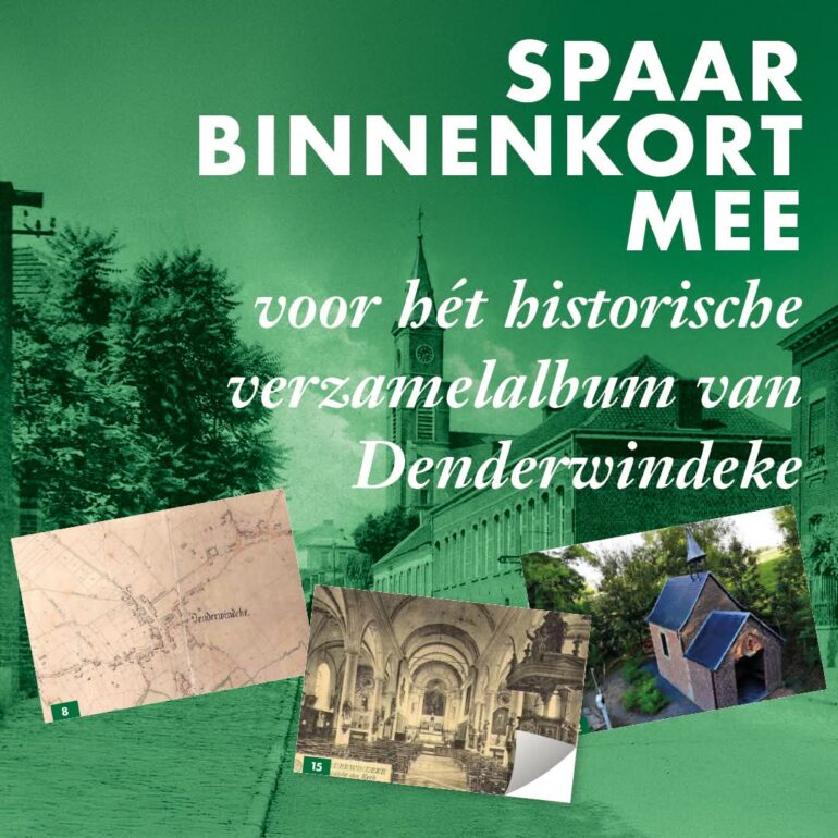 Geschiedenis van Denderwindeke komt tot leven in uniek sticker-verzamelboek